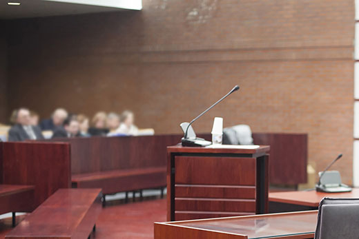 Expert witness courtroom